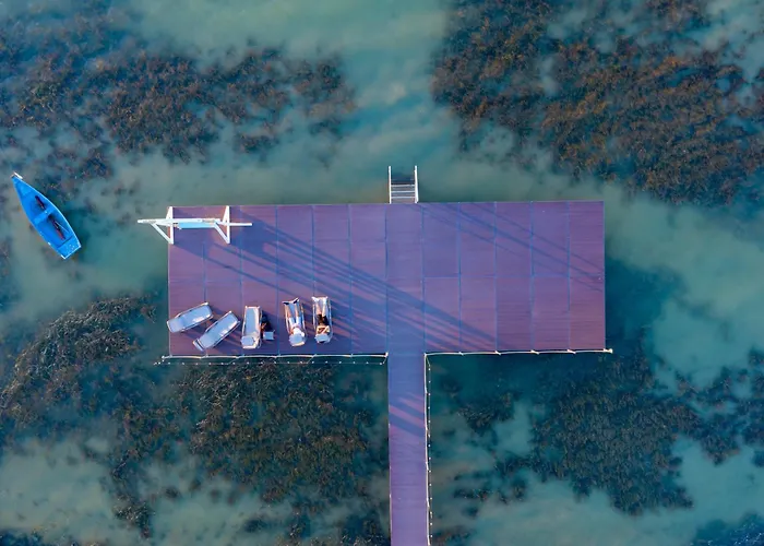 Bluelake At Sunset *